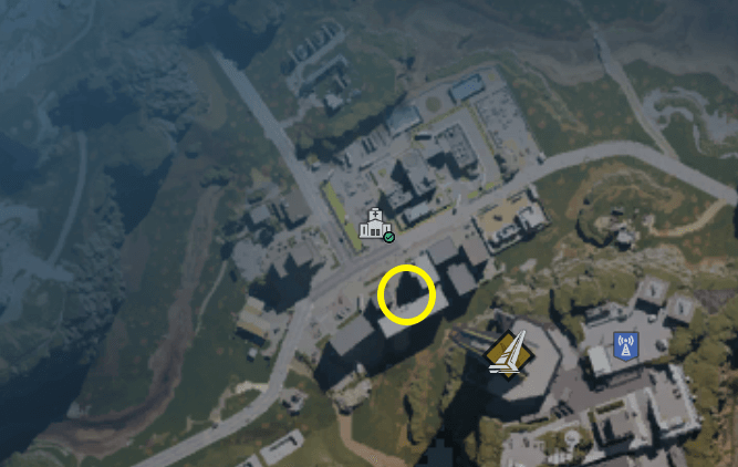 Once Human Dayton Hospital Gear Crate Map