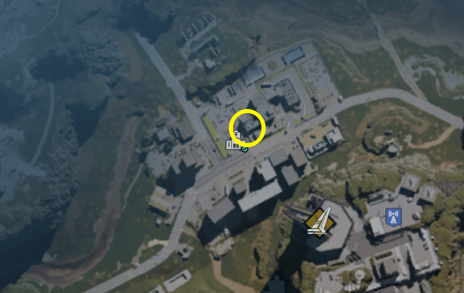 Once Human Dayton Hospital Gear Crate Map