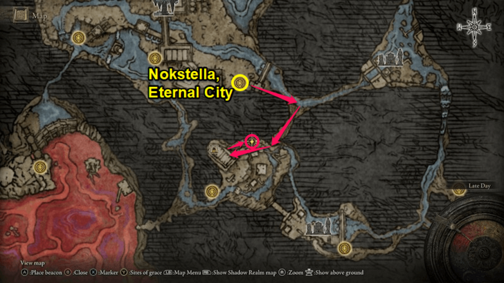 Somber Smithing Stone 6 - Uhl Palace Ruins South Map Location