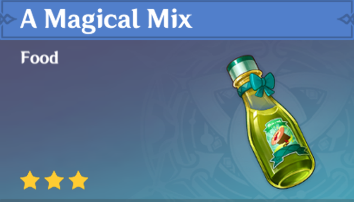 How to Cook A Magical Mix and Recipe Location | Genshin Impact｜Game8