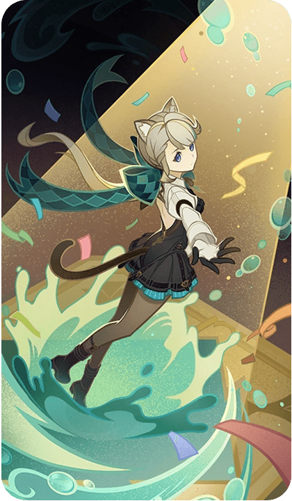 Genshin - Tada! Card