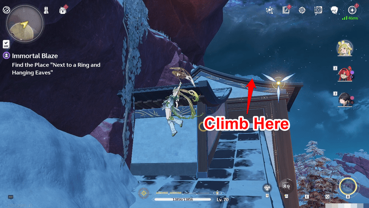 Wuthering Waves - Place Next to A Ring and Hanging Eaves Location Step 3