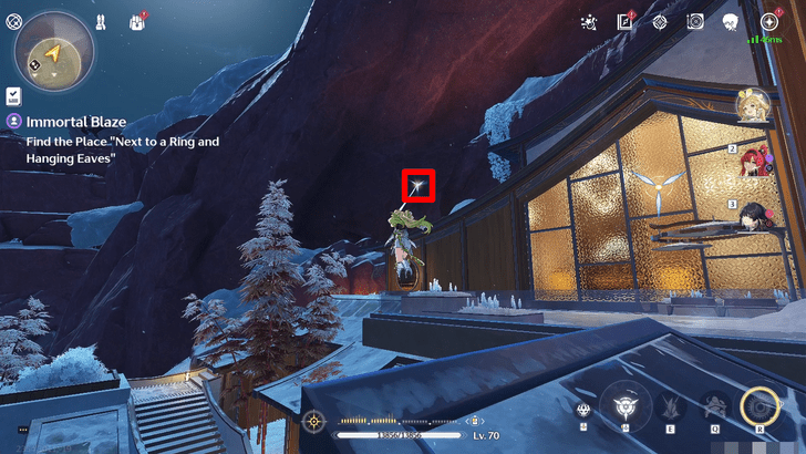 Wuthering Waves - Place Next to A Ring and Hanging Eaves Location Step 2