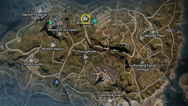 Once Human Brookham Map