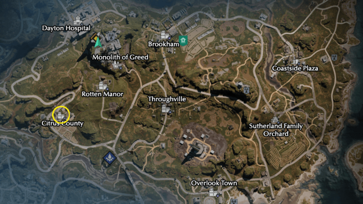 Once Human Citrus County Map