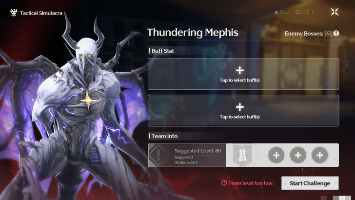 Wuthering Waves -Tactical Simulacra Thundering Mephis