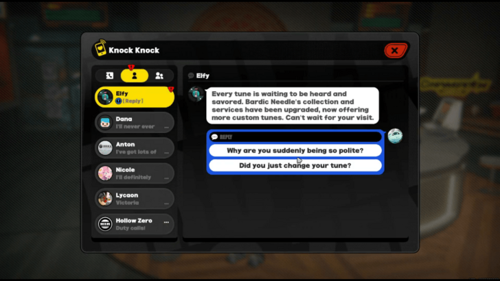 Receive A Message From Elfy