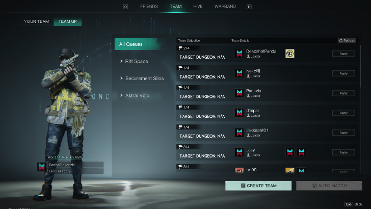 Once Human - Team-Up