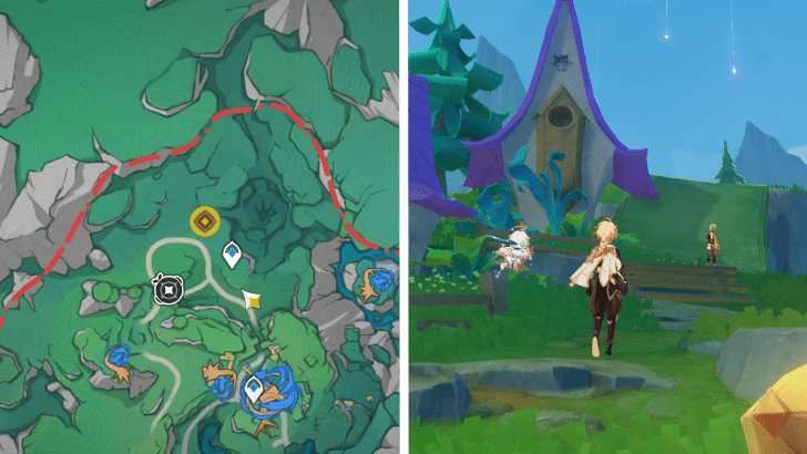 Genshin Impact Afterword Walkthrough - Return to the Kingdom of Breezes and Bells and look for Collei