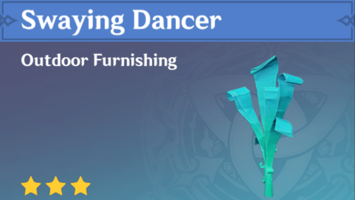 Genshin Impact - How to Get Swaying Dancer Furnishing