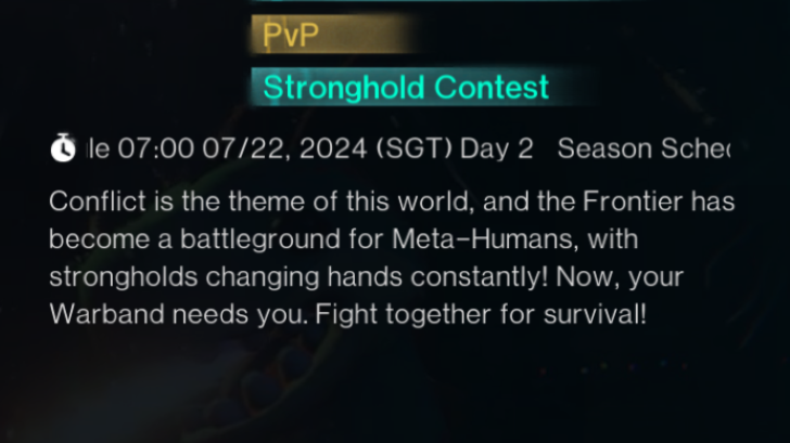 Once Human - PvP Server Description