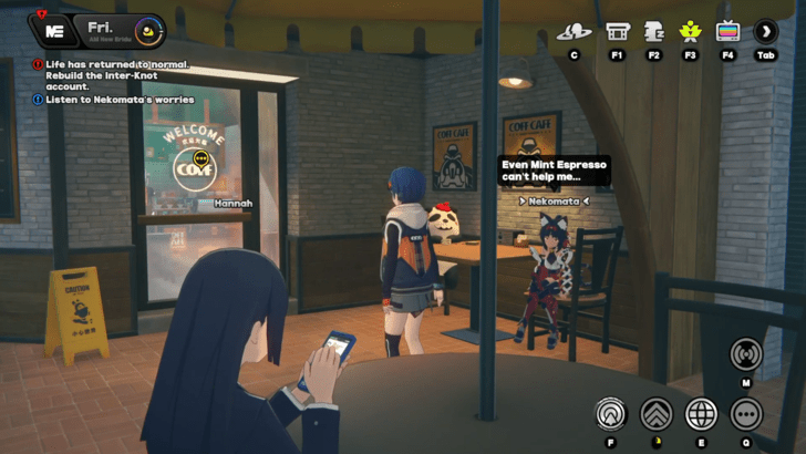 Go to Coff Cafe With Nekomata