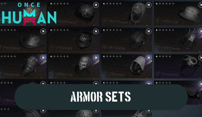 Once Human - List of Armor Sets