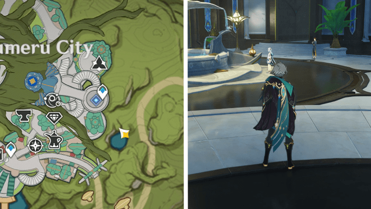 Genshin Impact An Odd Textual Mystery Quest Location - Go to the Akademiya