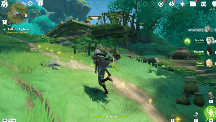 Genshin Impact An Odd Textual Mystery Walkthrough - Talk to Tighnari