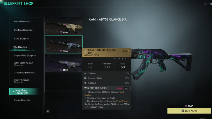 Once Human - Purchase from the Blueprint Shop