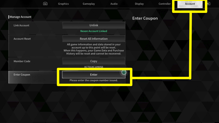 The First Descendant - Enter Coupon