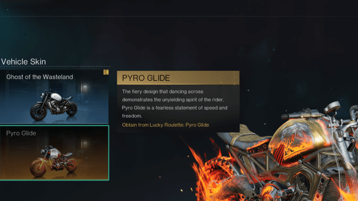 Once Human - Lucky Roulette Pyro Glide