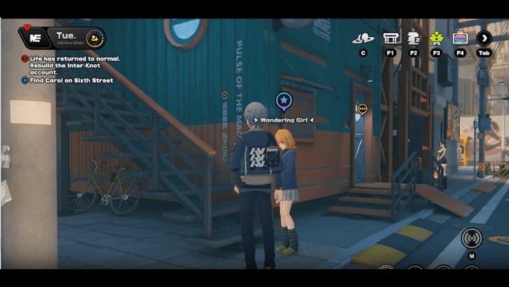 Find Carol in Sixth Street