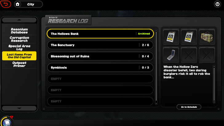Find Lost Items From the Old Capital in Hollow Zero