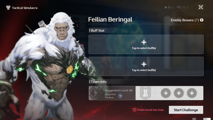 Wuthering Waves - Tactical Simulacra Feilian Beringal