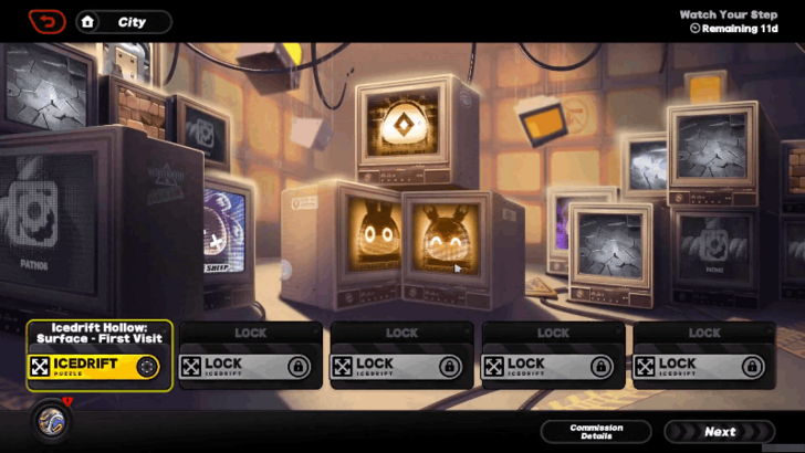 Select Icedrift Hollow Surface - First Visit