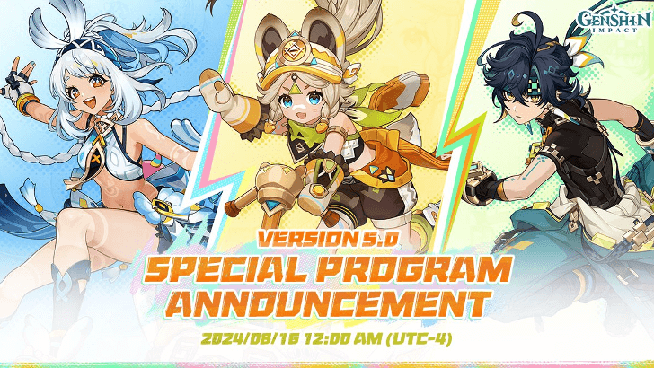 Genshin - 5.0 Livestream