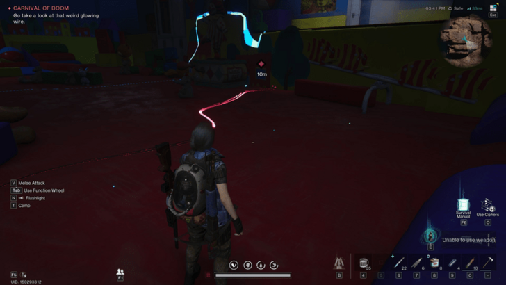 Once Human - Use Spacetime and Follow the Cable