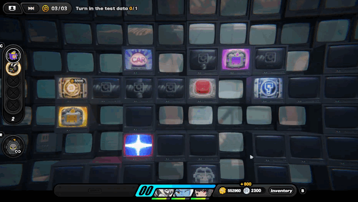 Turn in the Test Data