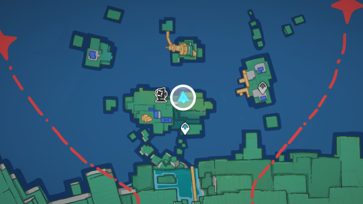 Genshin Impact Character Locations in Simulanka - Fischl Map