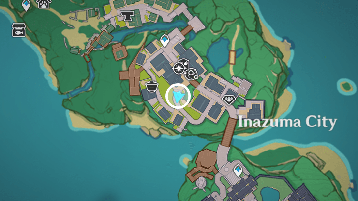 Genshin Impact Character Locations in Simulanka - Kirara Map