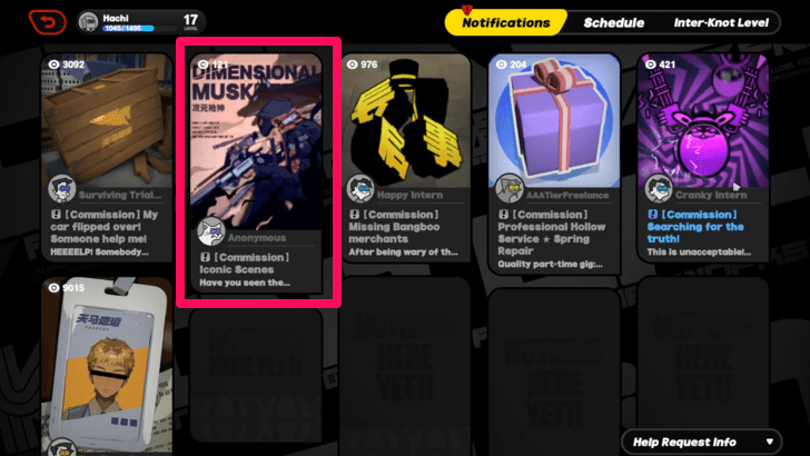 Receive on the Inter-Knot