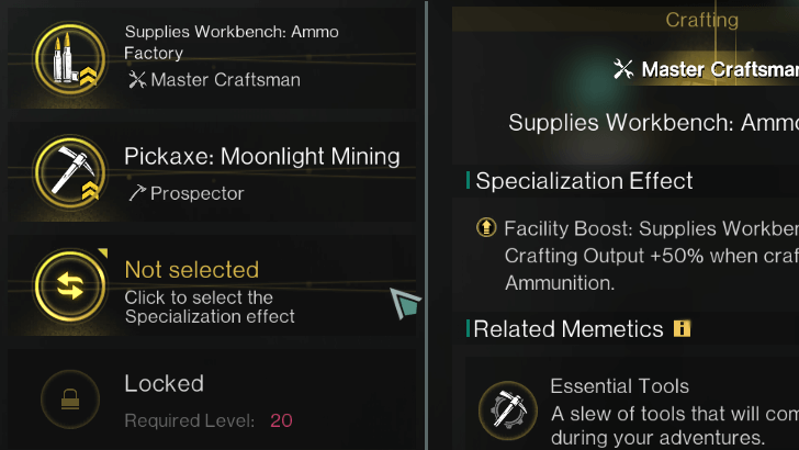 Once Human - Memetic Specialization Nodes