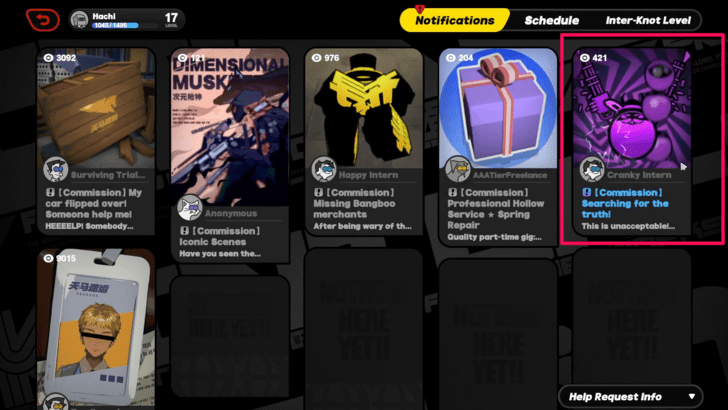 Receive on the Inter-Knot