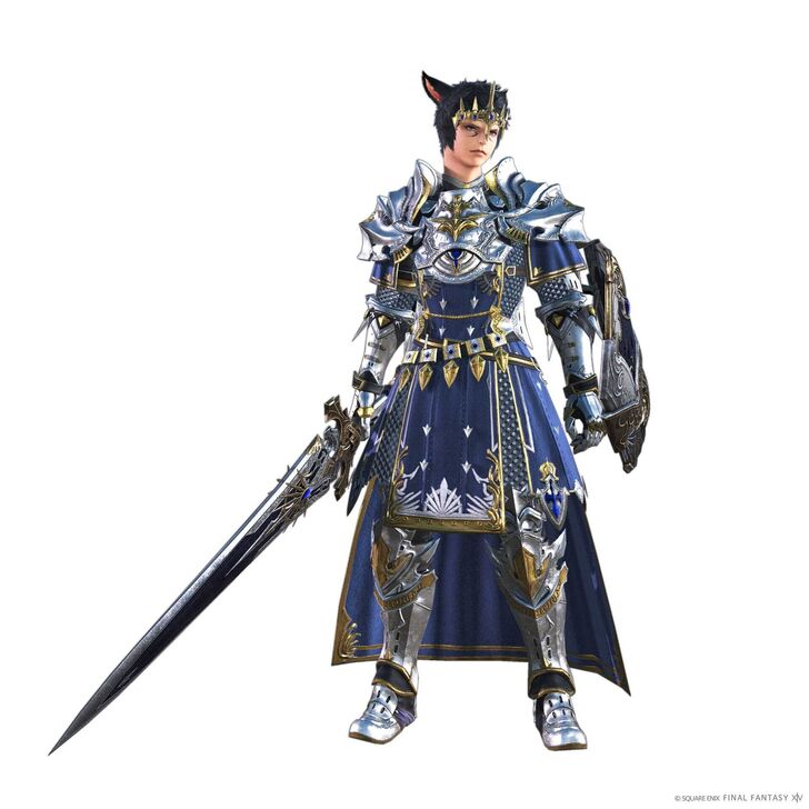 FFXIV Dawntrail - Paladin Artifact Armor Set