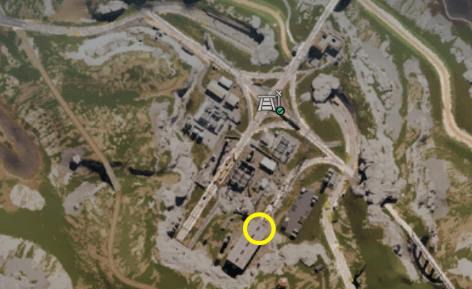 Once Human Eastern Railway Junction Mystical Crate Map