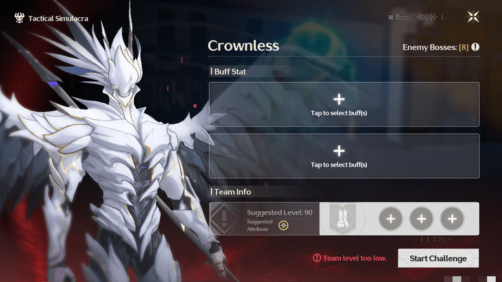 Wuthering Waves - Tactical Simulacra Crownless