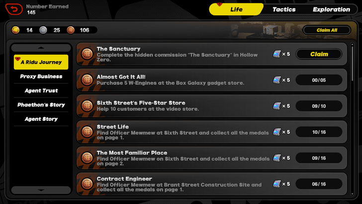 The Sanctuary Achievement