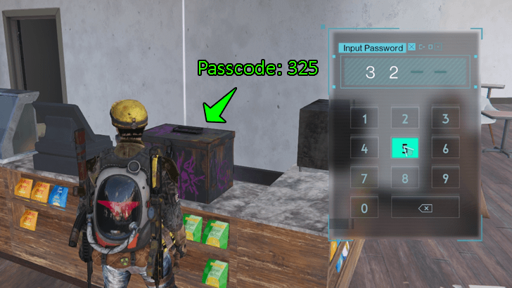 Once Human - 325 Is the Passcode to the Locked Crate