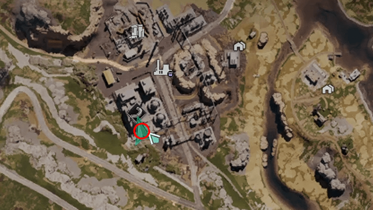 Once Human Refinery Pollution Plant Gear Crate Map