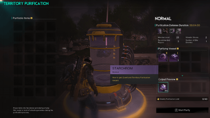 Territory Purification