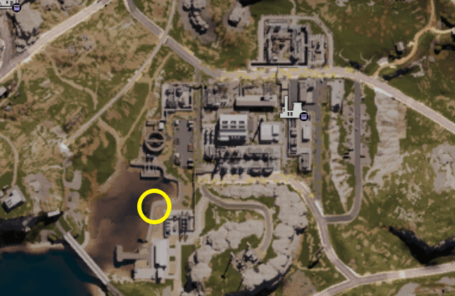 Once Human  Sutherland Chemical Plant Rift Anchor Map