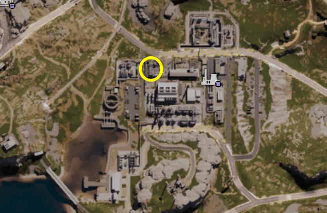 Once Human Sutherland Chemical Plant Gear Crate Map