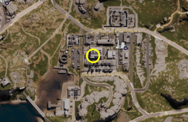 Once Human Sutherland Chemical Plant Weapon Crate Map