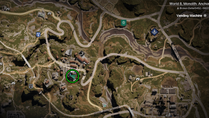 Once Human - Talk to the Chatty Beverage Machine in High Banks