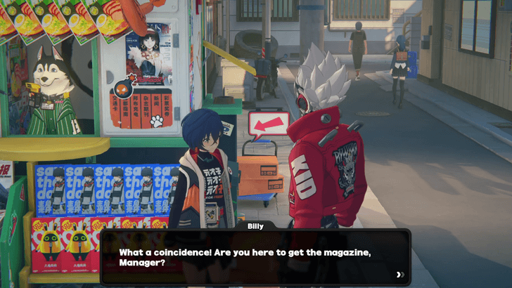 Billy Sixth Street - Exiting Newsstand Trust Event