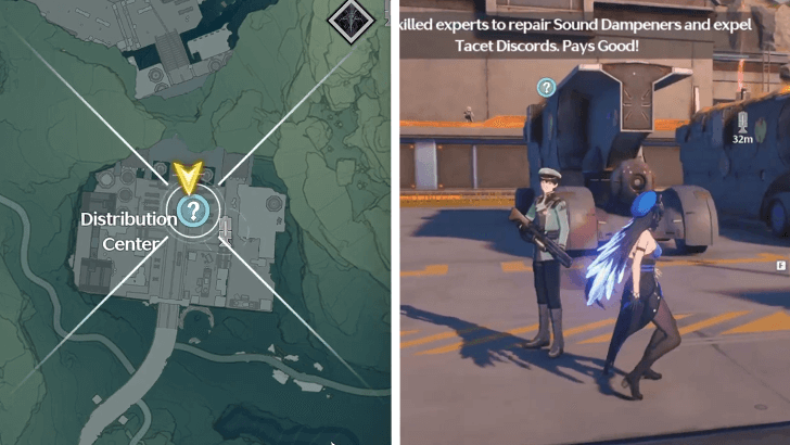 Wuthering Waves - A Free Meal Quest Location