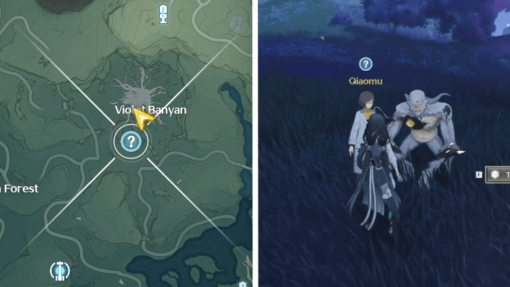 Wuthering Waves - When Moonlight Shines in the Forest Quest Location