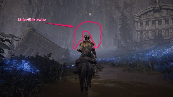 Star-Lined Sword - Ravine Entrance