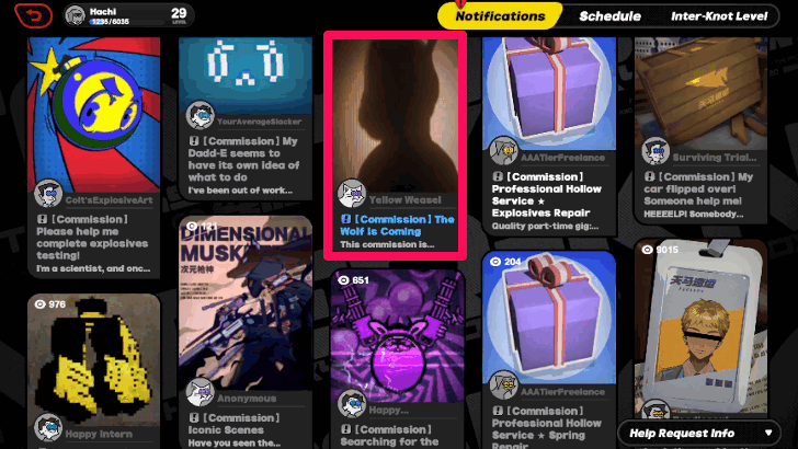 Accept The Wolf is Coming From the Inter-Knot